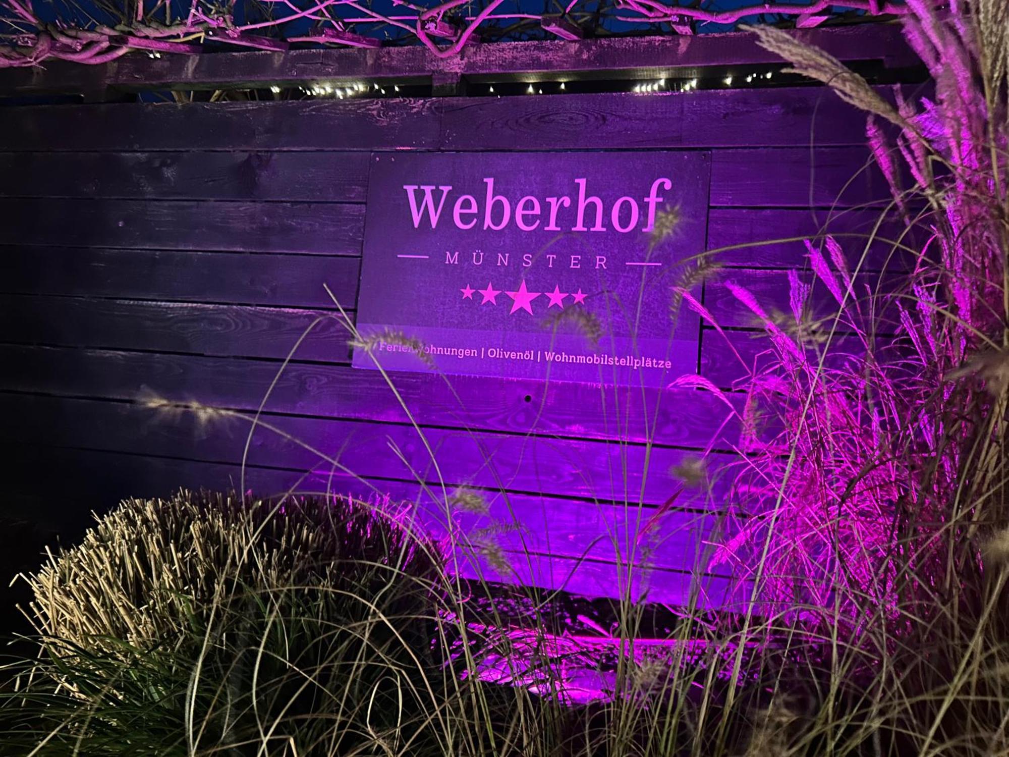 Weberhof-Muenster Glamping Ξενοδοχείο Εξωτερικό φωτογραφία